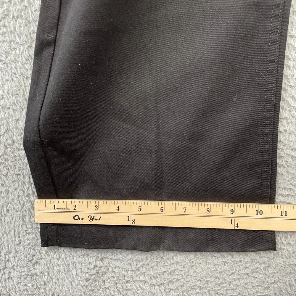 DieHard Work Pants Men 42x32 Black Twill Workwear Teflon Water Oil Repellent - Picture 6 of 10